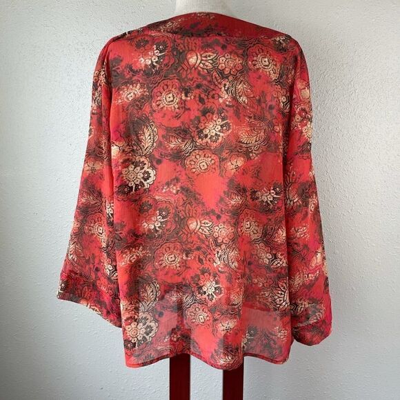 Wear It Sheer Blouse Too Size 1 EUC - Picture 6 of 7